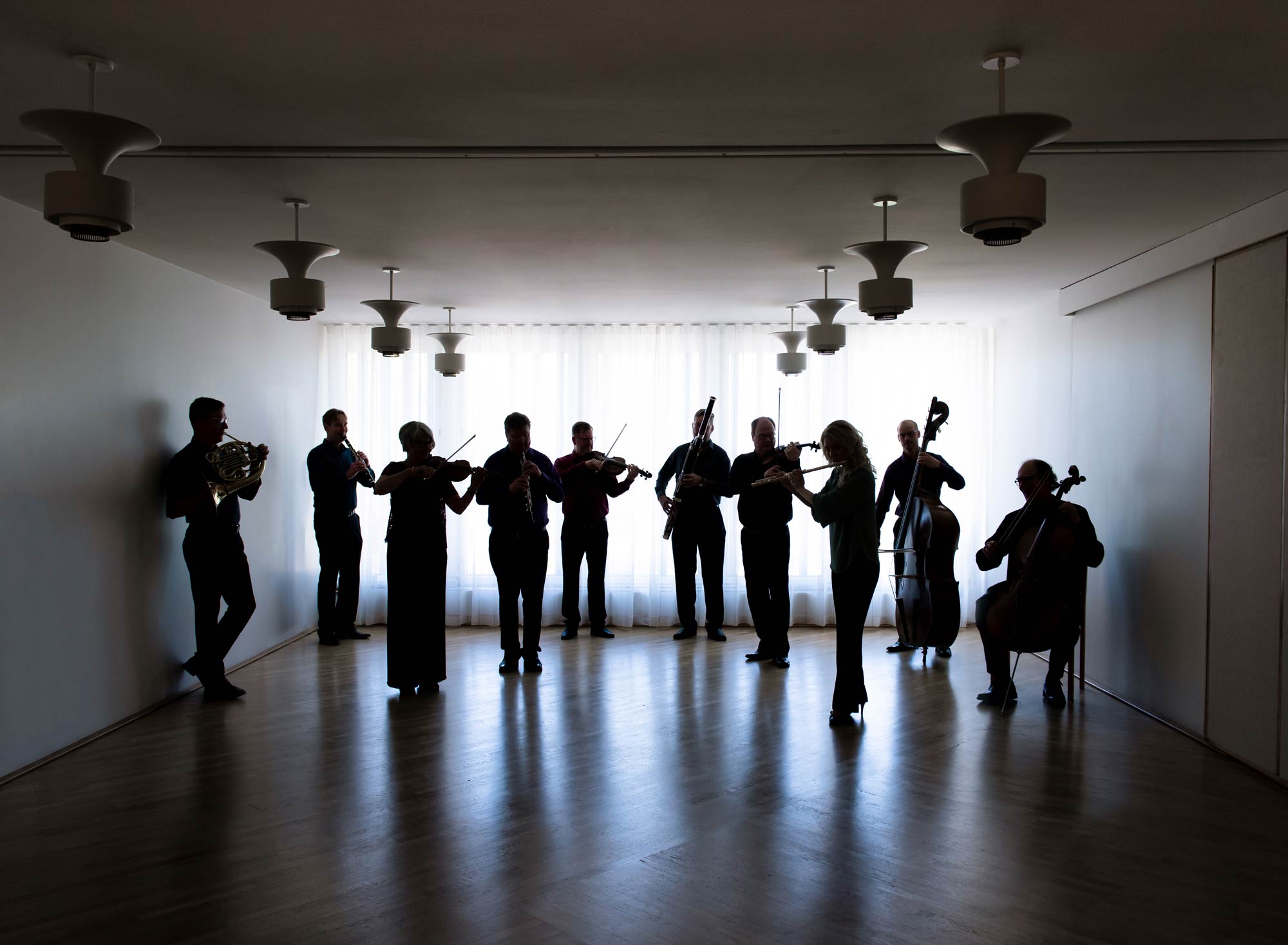 Seinäjoen kaupunginorkesterin soittajistoa